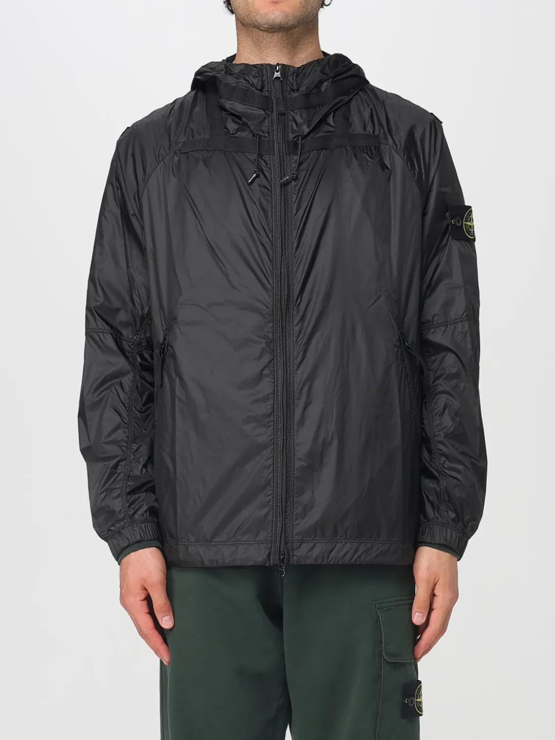 Giubbotto Stone Island in nylon Ripstop