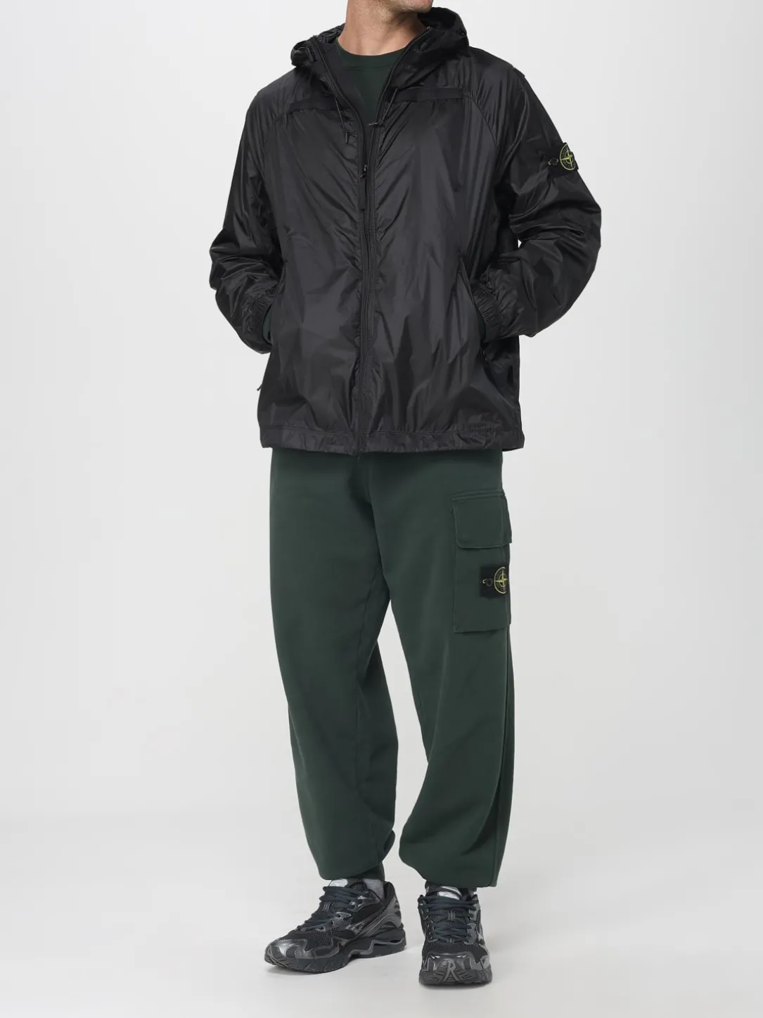 Giubbotto Stone Island in nylon Ripstop