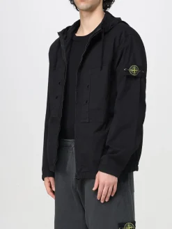 Giubbotto Stone Island in cotone stretch