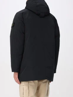 Giubbotto Stone Island in nylon con cappuccio