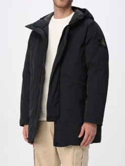 Giubbotto Stone Island in nylon con cappuccio
