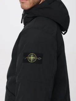 Giubbotto Stone Island in nylon con cappuccio