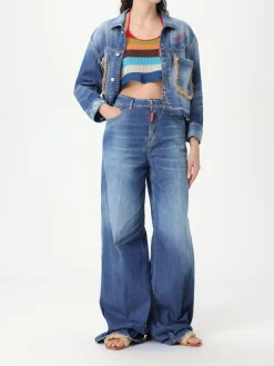 Giubbotto Summer Lovers Dsquared2 in denim