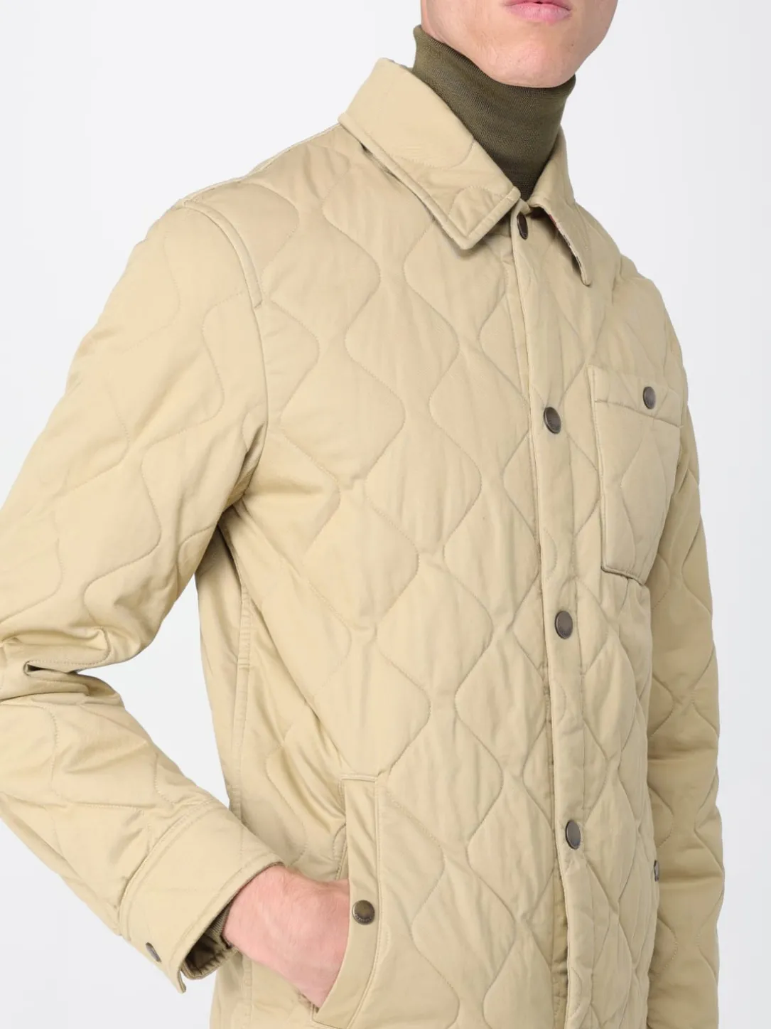 Giubbotto trapuntato Burberry in cotone