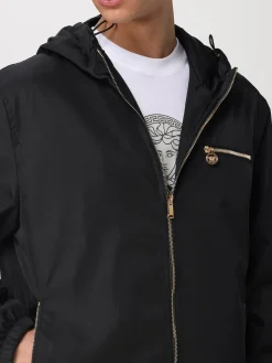Giubbotto Versace in nylon con cappuccio