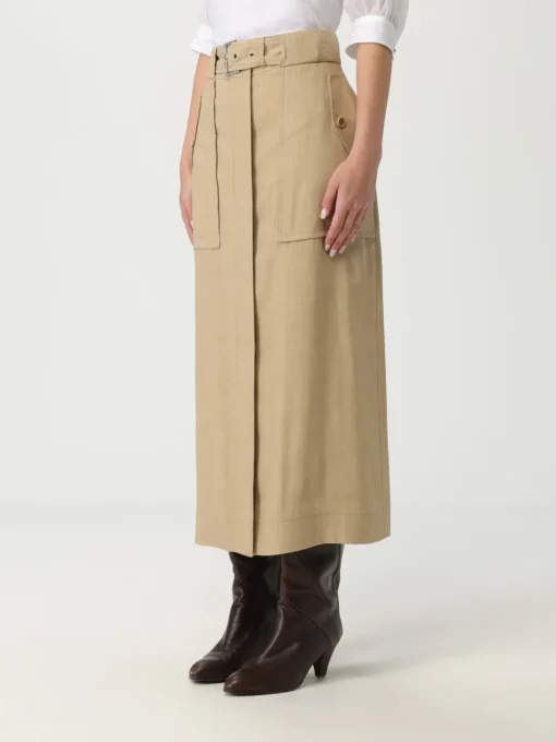 Gonna Alberta Ferretti in misto lino