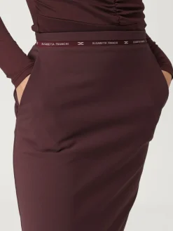 Gonna Elisabetta Franchi in crêpe stretch