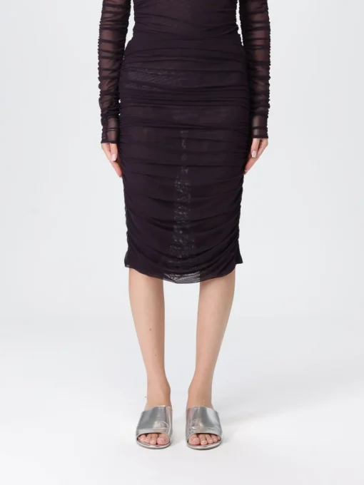 Gonna Federica Tosi in jersey drappeggiato