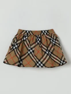 Gonna in cotone check Burberry