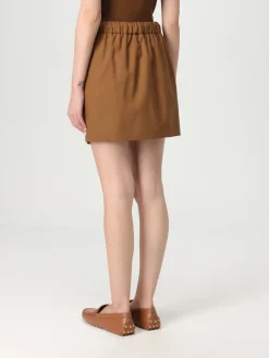 Gonna mini Max Mara in misto lana e seta