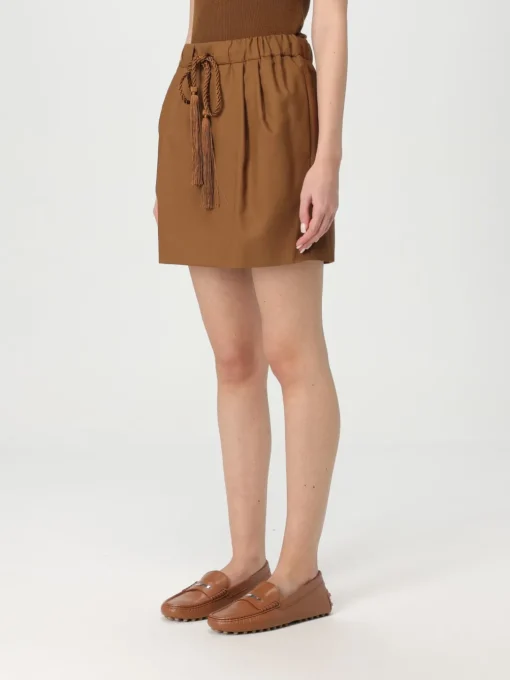 Gonna mini Max Mara in misto lana e seta