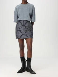 Gonna mini Max Mara in misto cotone