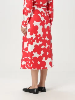 Gonna svasata a fantasia floreale Marni in seta