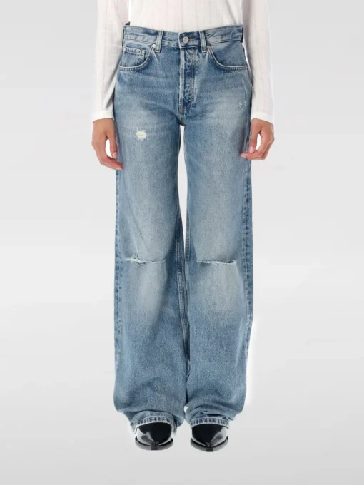 Jeans Anine Bing in denim di cotone
