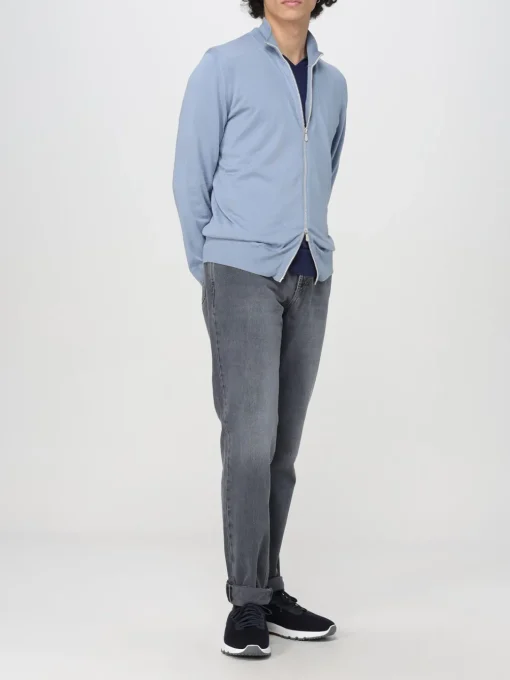 Jeans Brunello Cucinelli in denim di cotone