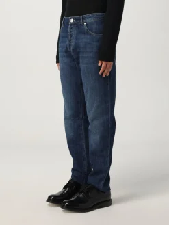 Jeans Brunello Cucinelli in denim di cotone