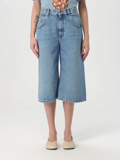 Jeans crop Stella McCartney a vita media