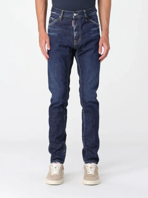 Jeans Dsquared2 in denim di cotone
