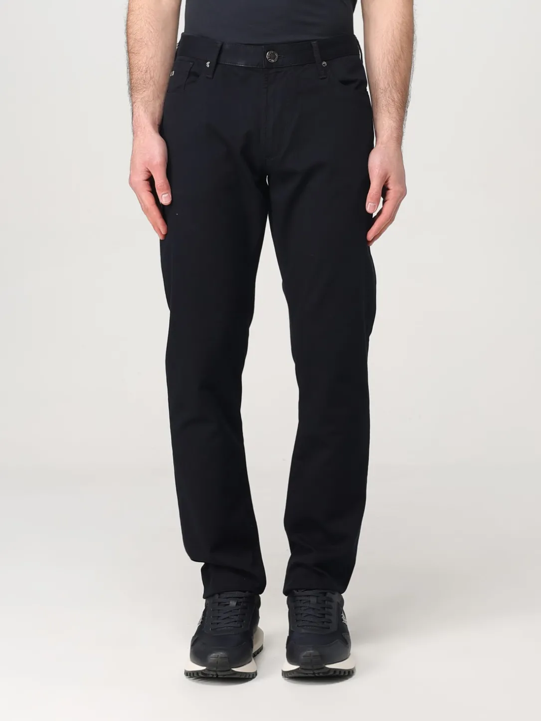 Jeans Emporio Armani in denim di cotone stretch