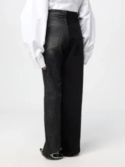 Jeans Fifty-Fifty Balenciaga in denim di cotone