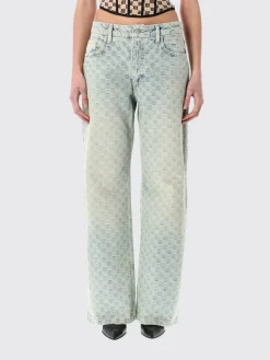 Jeans Misbhv in denim con monogram