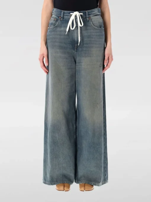 Jeans MM6 Maison Margiela in denim con coulisse