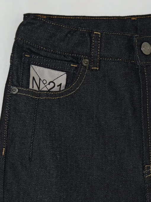 Jeans N° 21 in denim di cotone