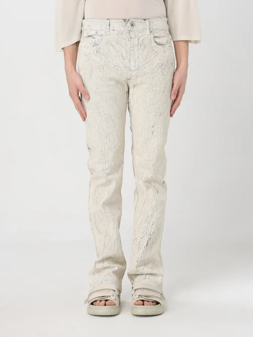 Jeans Rick Owens in denim cracklè