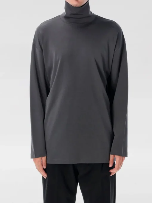 Maglia a dolcevita in cotone e seta Lemaire