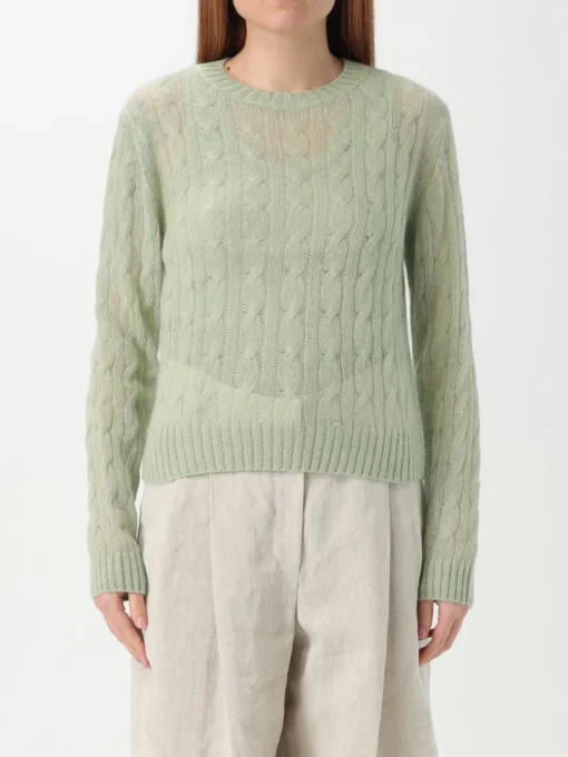 Maglia a girocollo Brunello Cucinelli in lana mohair