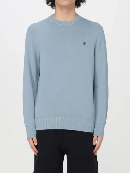 Maglia a girocollo con logo Timberland in cotone