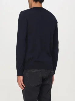 Maglia a girocollo Emporio Armani in lana vergine