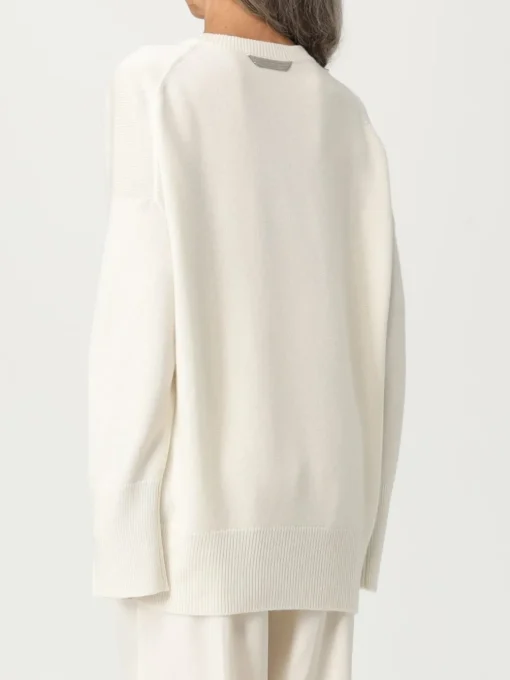 Maglia a girocollo in cashmere Brunello Cucinelli