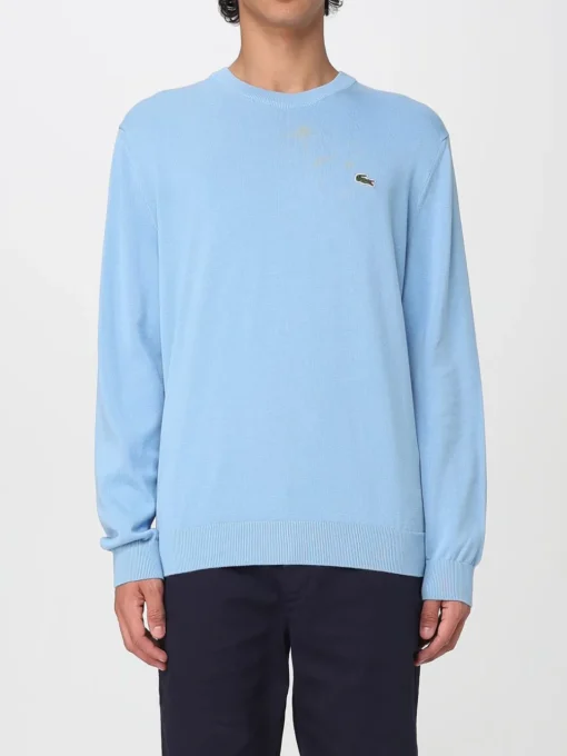 Maglia a girocollo in cotone bio Lacoste