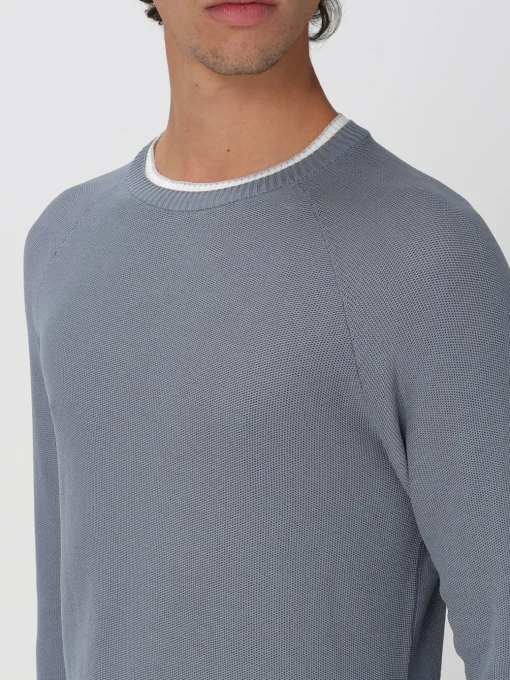 Maglia a girocollo in cotone Eleventy
