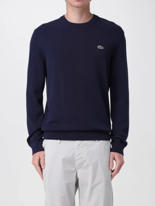 Maglia a girocollo in cotone bio Lacoste