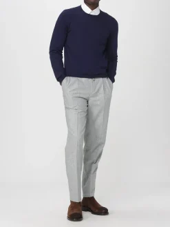 Maglia a girocollo in lana e cashmere Brunello Cucinelli