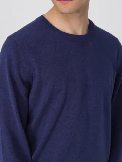Maglia a girocollo in lana e cashmere Brunello Cucinelli