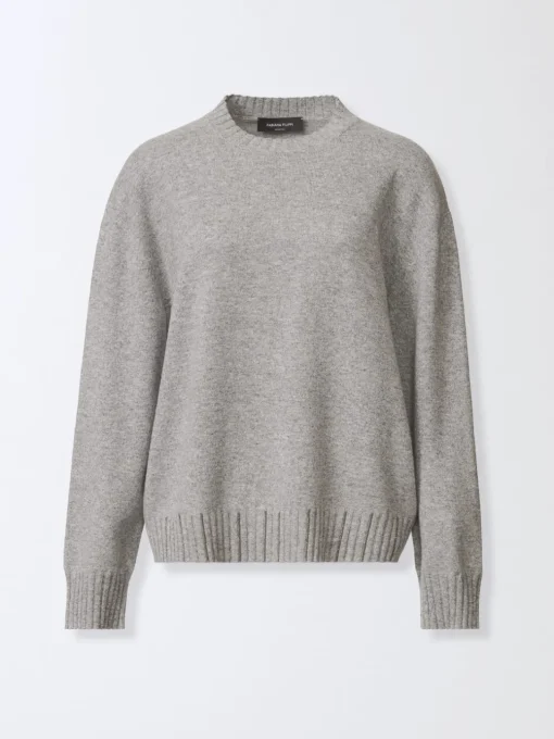 Maglia a girocollo in misto cashmere Fabiana Filippi