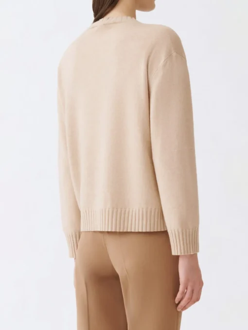 Maglia a girocollo in misto cashmere Fabiana Filippi