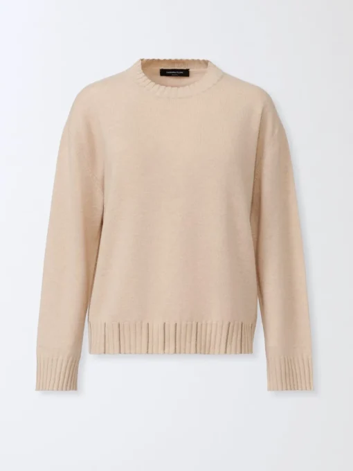 Maglia a girocollo in misto cashmere Fabiana Filippi