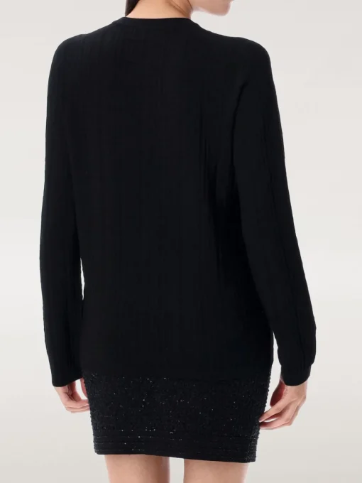 Maglia a girocollo in viscosa Balmain