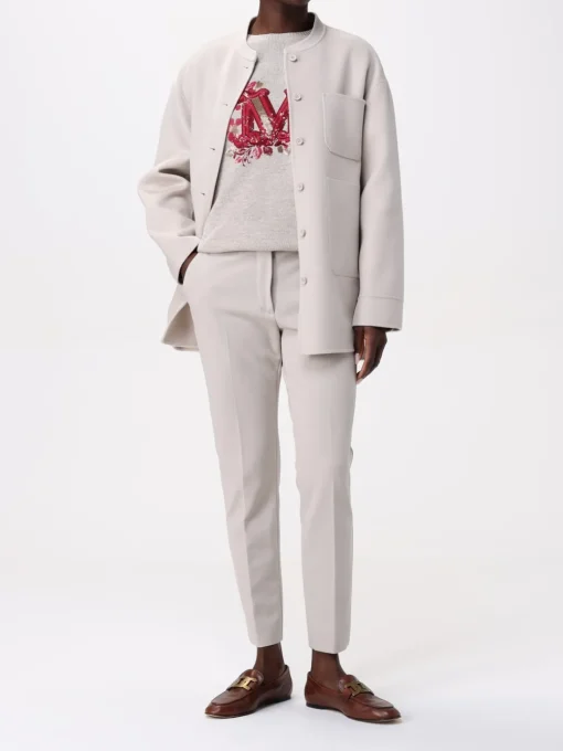 Maglia a girocollo M Max Mara in lana e cashmere