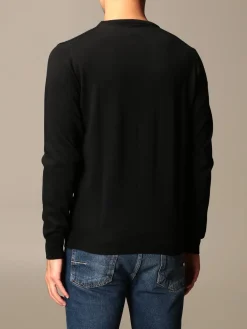 Maglia a girocollo XC in lana Merino extrafine
