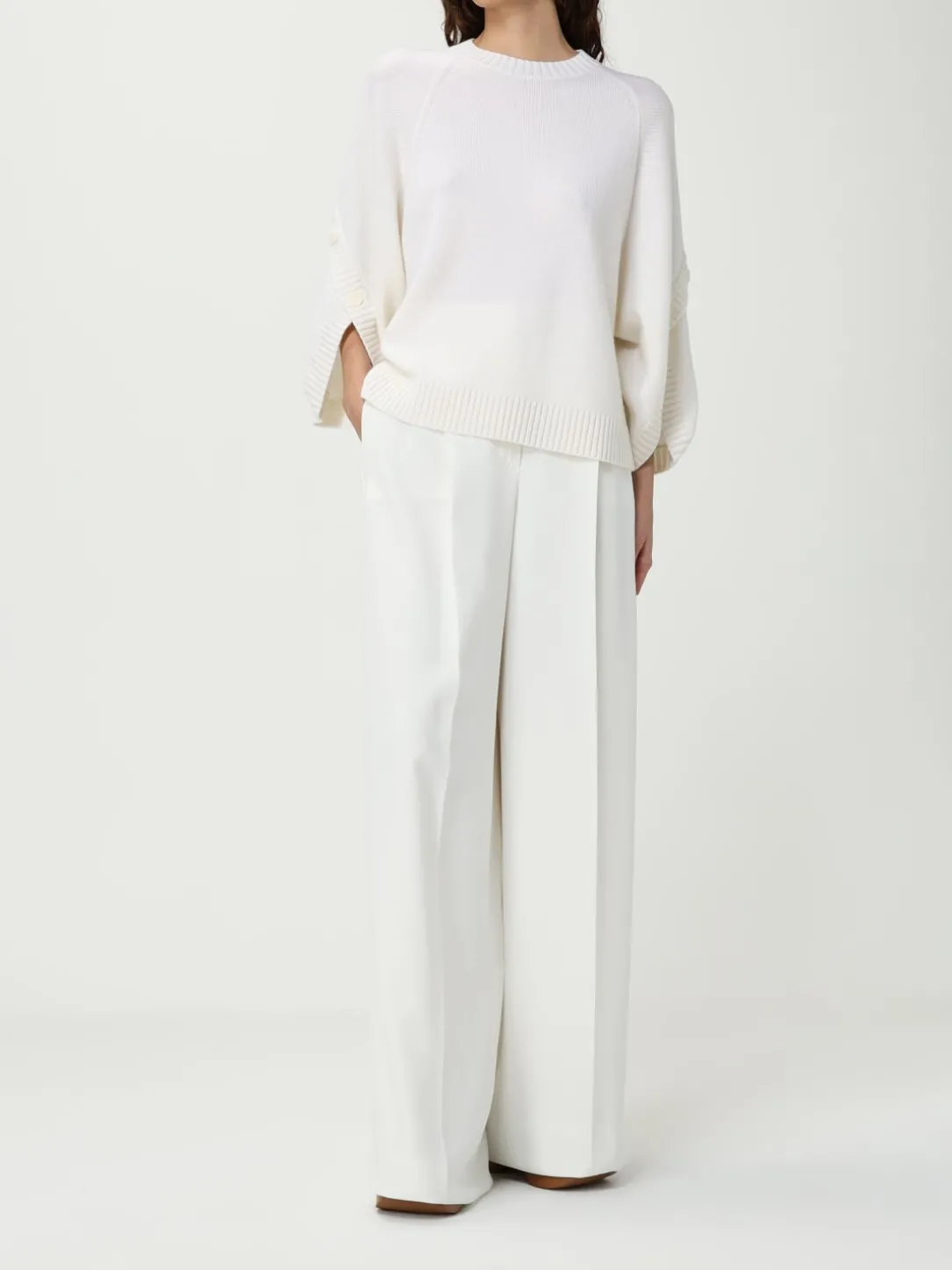 Maglia a tulipano in lana Max Mara