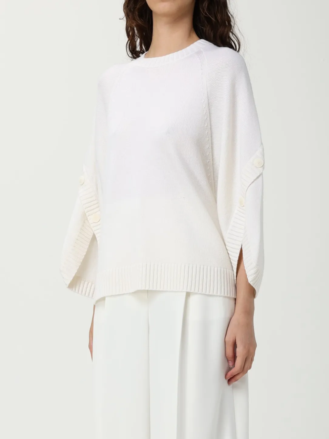 Maglia a tulipano in lana Max Mara