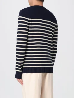 Maglia Chez Valentino in lana vergine a righe