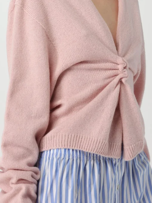 Maglia con nodo Philosophy Di Lorenzo Serafini in misto cashmere