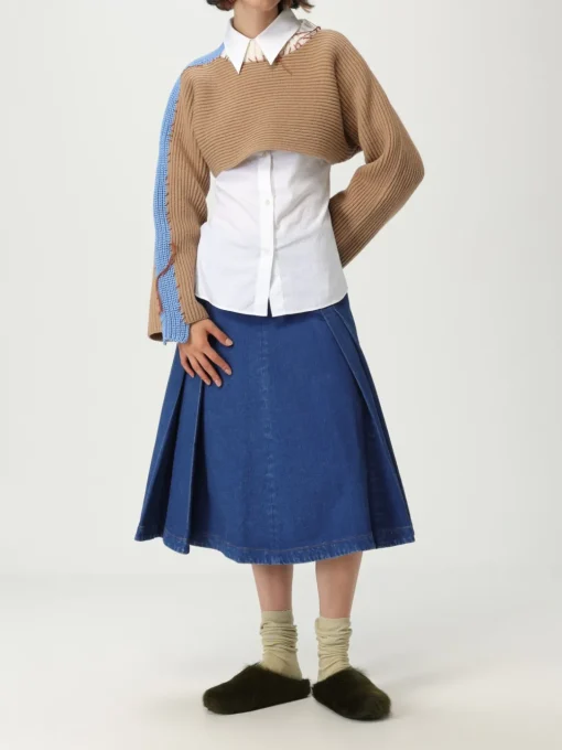 Maglia crop in lana vergine Marni