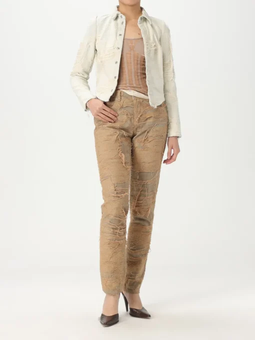 Maglia Diesel in maglia distressed